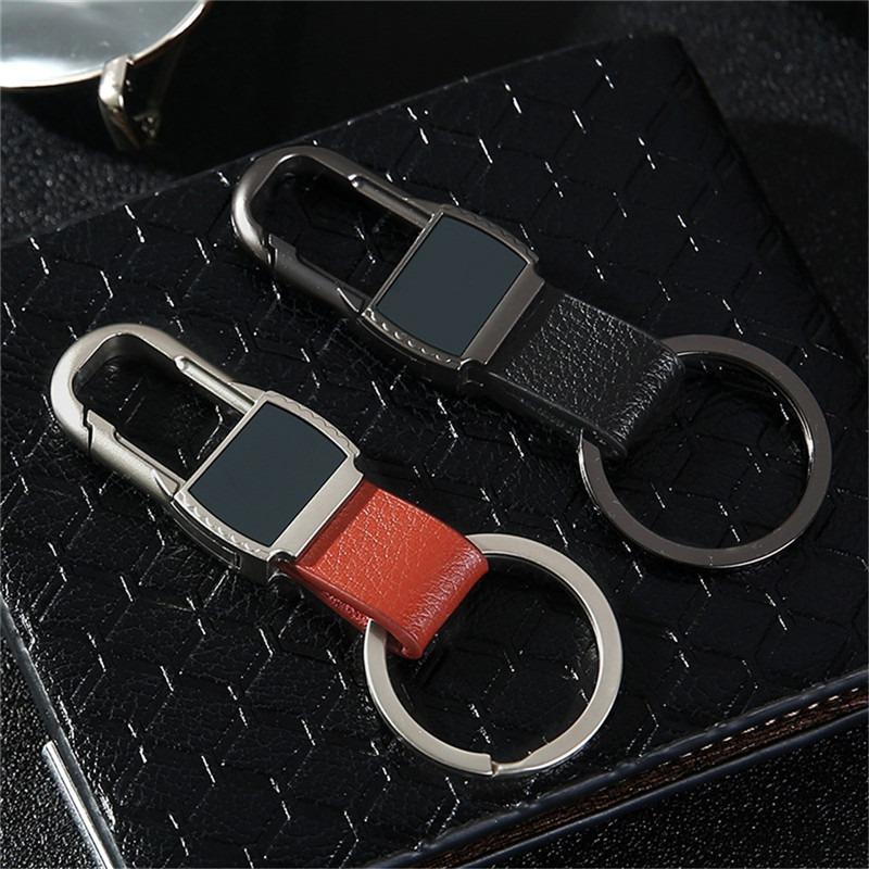 

Metal Keychain Buckle Leather Keychain Keyring Leather Auto Key Chain Car Keyfob Keyholder Car Keys Llaveros