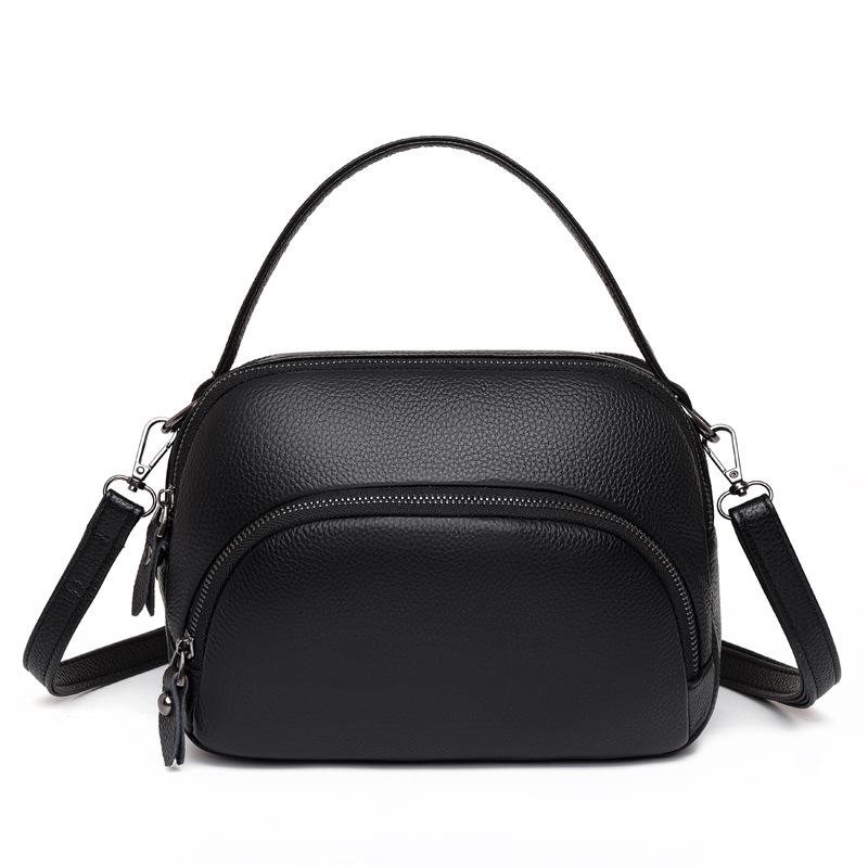 

Vintage PU Leather Designer Crossbody Bags For Women 2021 Lady Hand Bag Sac Femme Shoulder Bag Female Messenger Handbags, Black