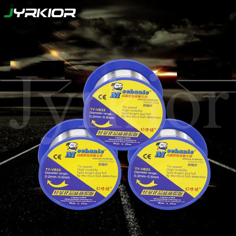 

Mechanic Experience Version Rosin Core Solder 63/37 Tin Electronics Flux Welding Iron Wire Reel For Soldering Iron Station
