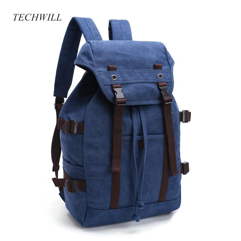 

New Tech Outdoor Hiking Camping Bags Travel School Backpack Army Waterproof Bag for Young People with Multi-pocket design, Blue
