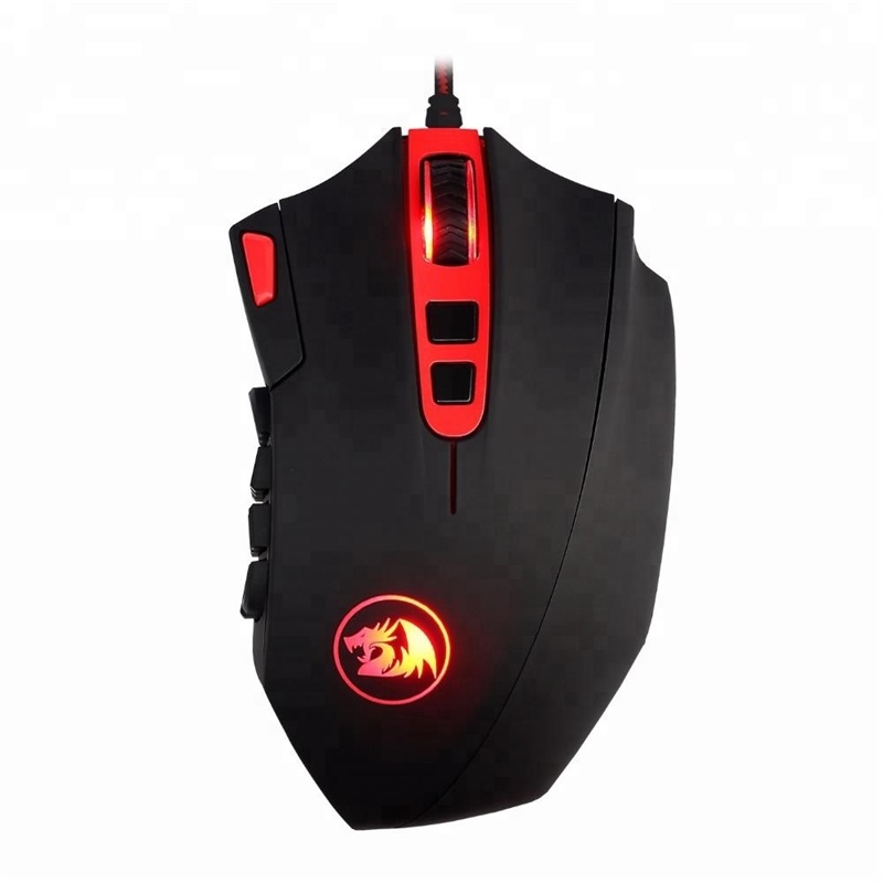 

Redragon Wired Gaming Mouse M901-1 PERDITION 24000 DPI High Precision Programmable Buttons Laser Gaming Mouse
