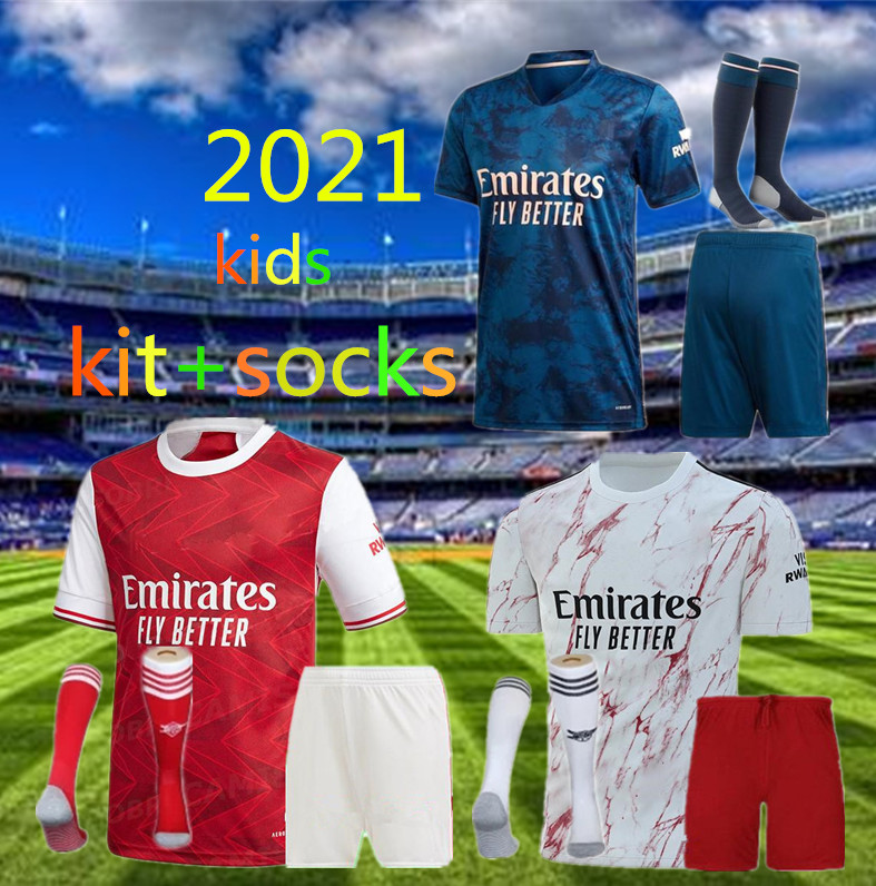 

kids+socks Arsen soccer jersey 20 -21 PEPE NICOLAS CEBALLOS HENRY GUENDOUZI SOKRATIS MAITLAND-NILES TIERNEY 2020 2021 football shirt men, Black;yellow