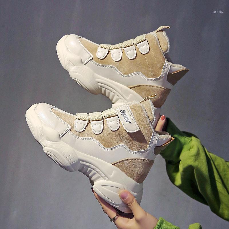 

Boots Women's 2020 New Bbest plus velvet autumn net red thin boots plus cotton autumn winter thick-soled short1, Black