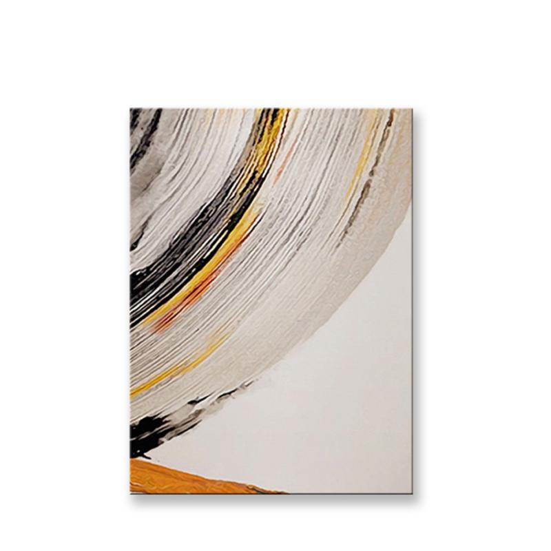 

Nordic style abstract line picture for home wall decoration Handmade canvas oil painting wall art poster for living room bedroom