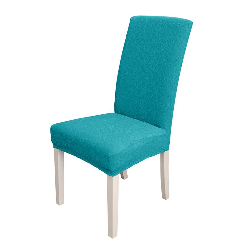 

4pcs Slipcover Banquet High Stretch Home Decor Dining Room Washable Soft Hotel Chair Cover Furniture Protector Removable Modern