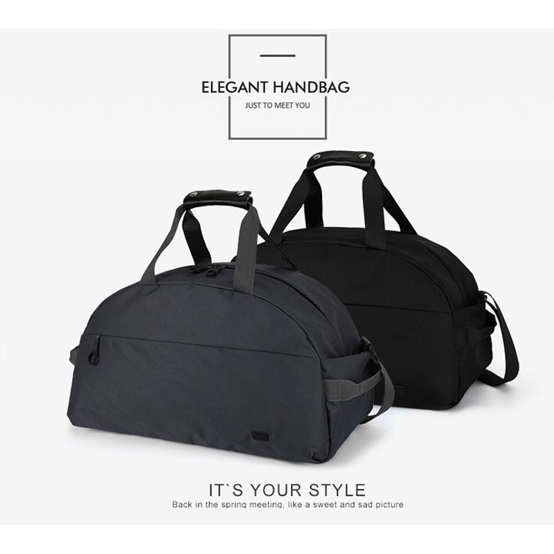 

Men Sport Gym Bag Women Fitness Yoga bags Portable Large Capacity Sports Bags Dry and wet separation Travel Bag free shipping, Small gray