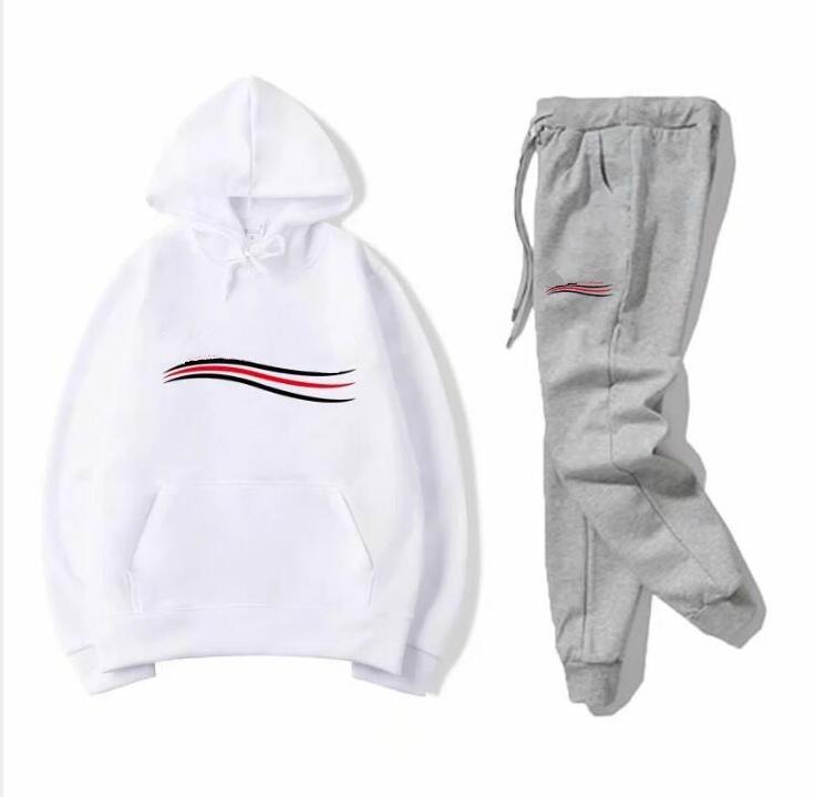 

Luxury set sweatsuit mens Tracksuit Women Clothes hoodies + pants Men s Clothing Sweatshirt Pullover man Casual Tennis Sporting suits High Street Sweat Suit, Colour 1