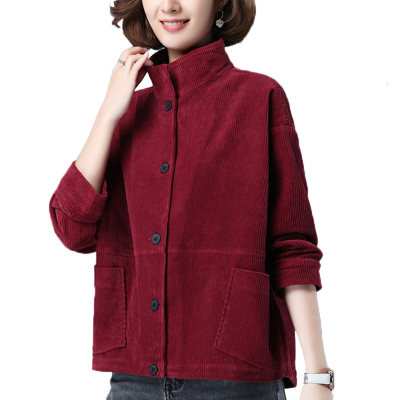 

in Addition to Velvet Women's Jacket Autumn Elegant New Fashion Loose Short Outerwear Women Comfortable R743 Jackets Jk6a, Dark gray.