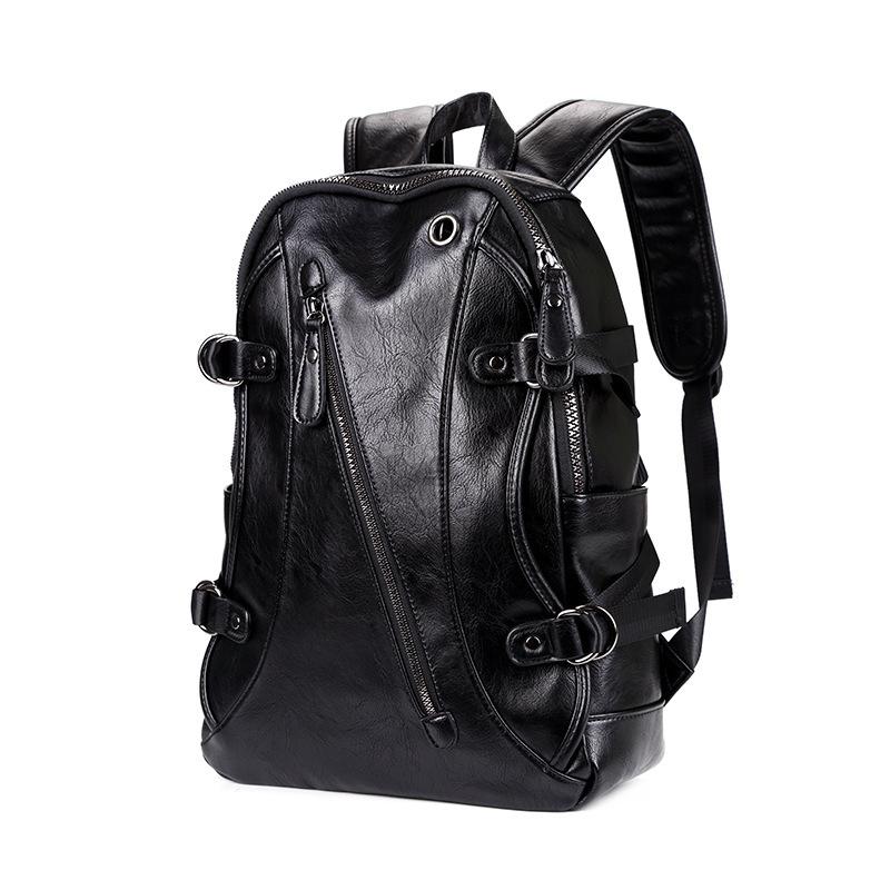 

2021 New Men's Backpack Fashion Bag Travel Multifunctional Backpack, Black