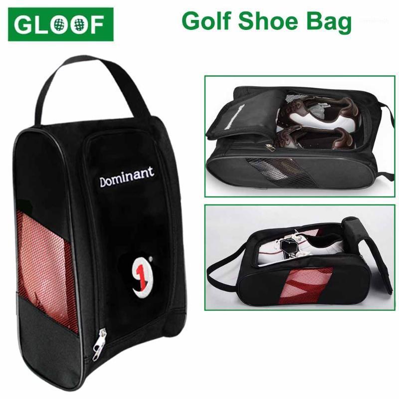 

1Pcs Golf Shoe Bag Durable Golf Shoe Package Zipper Travel Carrier With Mesh Ventilation Accessory Outdoor Sports Organizer1