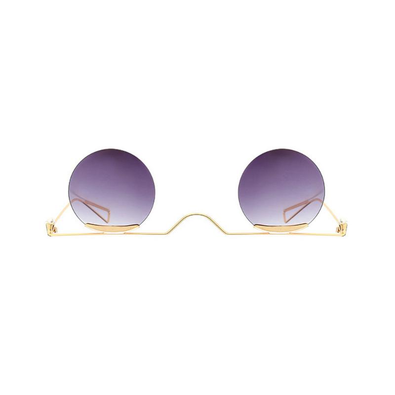 

MINCL Women's Sunglasses Fashion Round Sun Glasses for Female New 2020 Eyewear Punk Designer Men's Round Sunglasses with Box NX