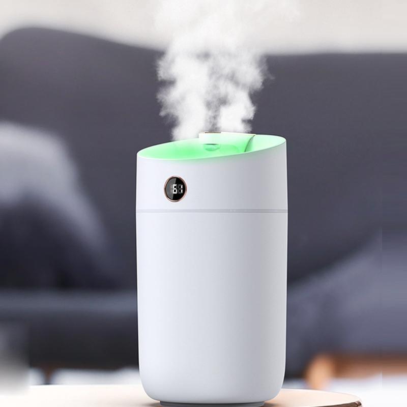 

New Ultrasonic Air Humidifier 3L Aroma Essential Oil Diffuser for Home Car USB Fogger Mist Maker with LED Night Lamp