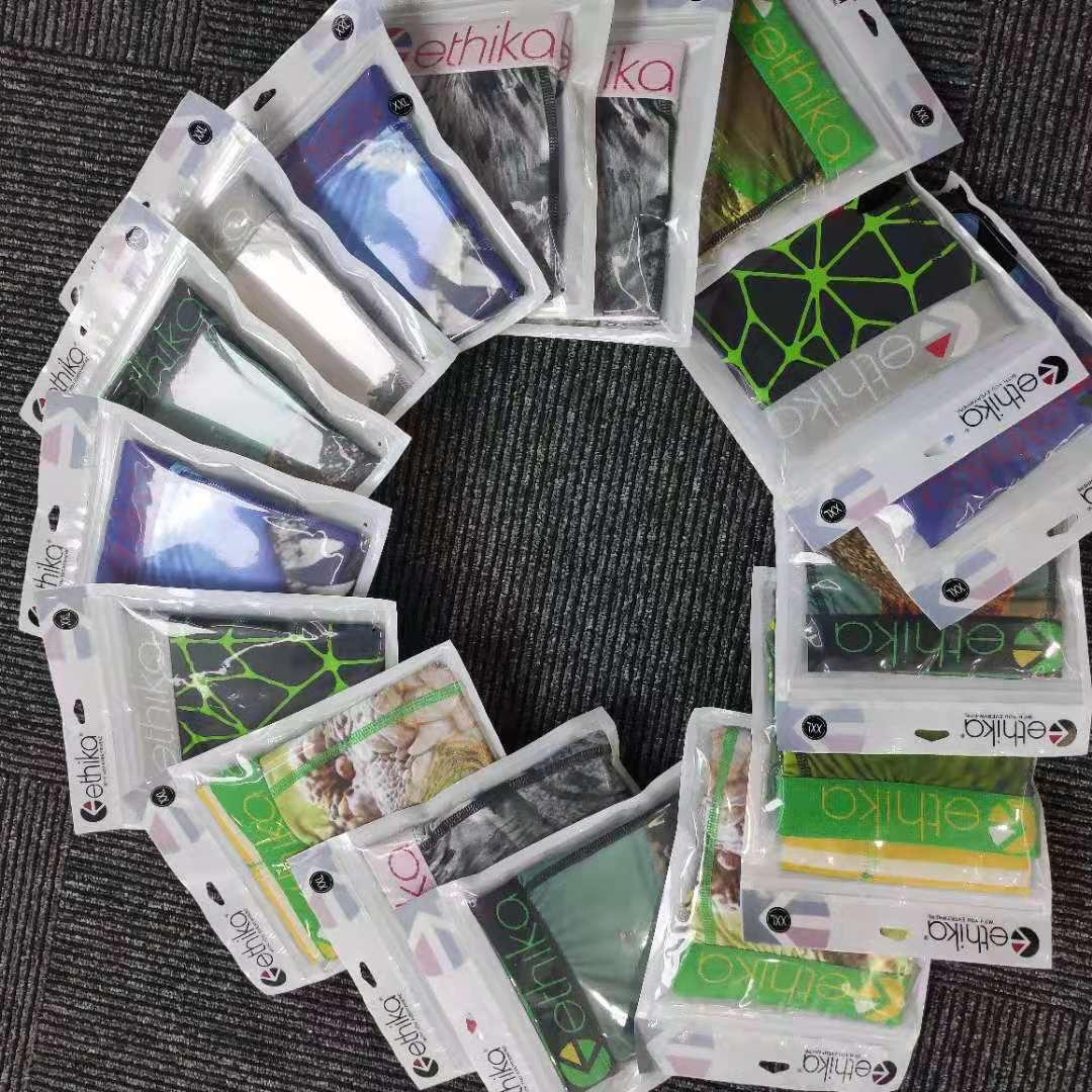 

Style promotion! Ethika boxer designer casual sports boxers hip hop rock consumer underwear skating street fashion quick dry Ethika 3434, Random color