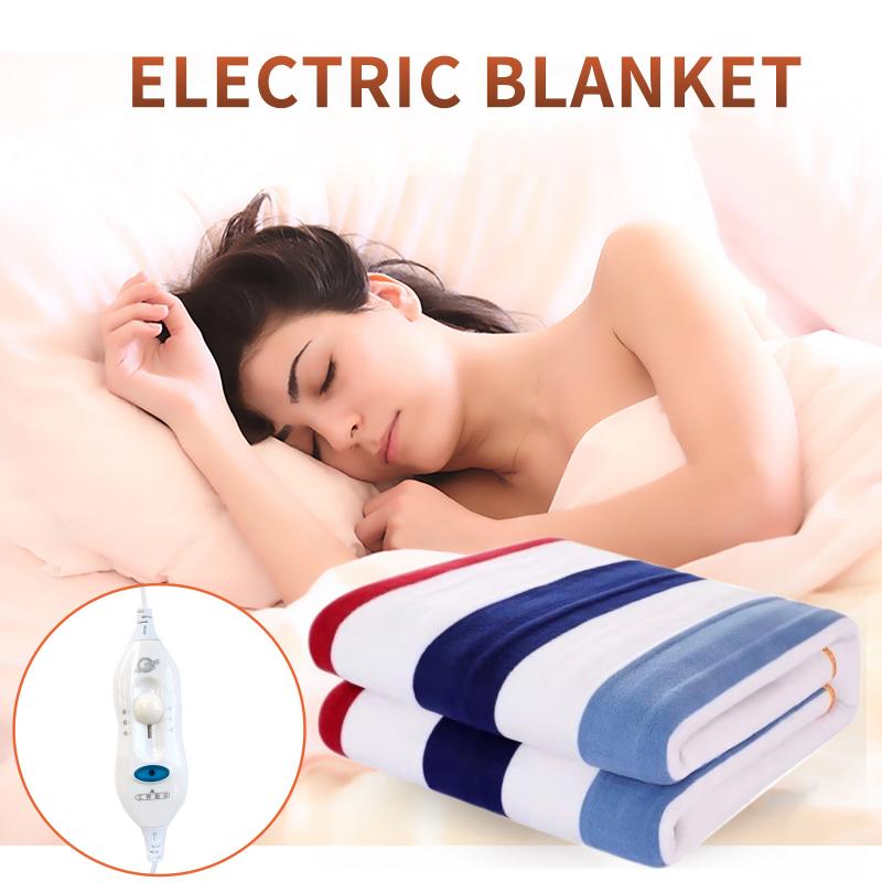 

Cozy Soft Flannel Electric Heated Winter Blanket Blanket Electric Heated Soft Leisure durable practical Convenience Home