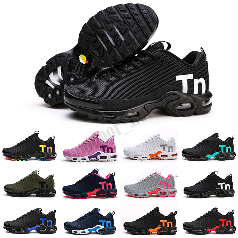 KPU Mercurial Plus Tn Mens Tn SE Black White Orange Desinger Shoes Men Trainers Sports Sneakers Size 40-46