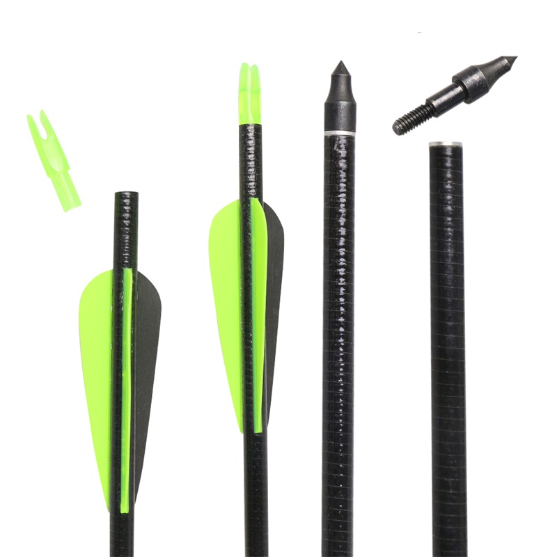 

12 pieces Archery hunting glass fiber arrows bolts Archery bow and arrows hunting bolts for recurve bow