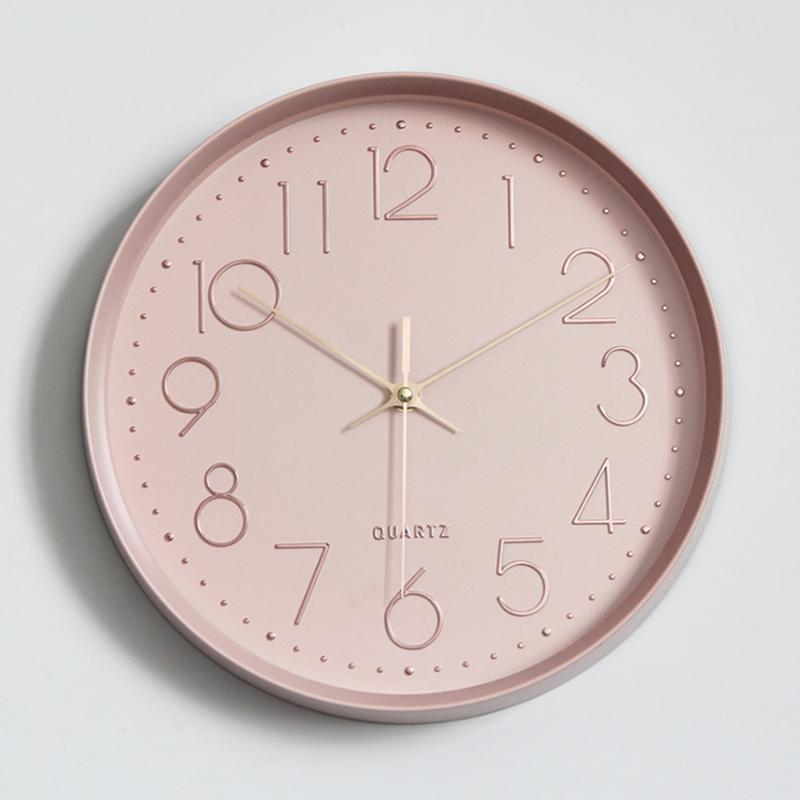 

Wall Clock Silent Nordic Style Wall Watch Living Room Home Decoration Fashion Hanging Watches Digital Clock BB50W
