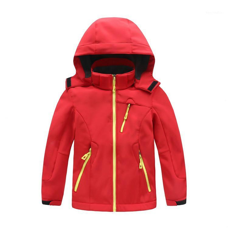 

Children's stormtrot clothing with thickened soft shell clothing waterproof breathable outdoor for boys and girls1, One