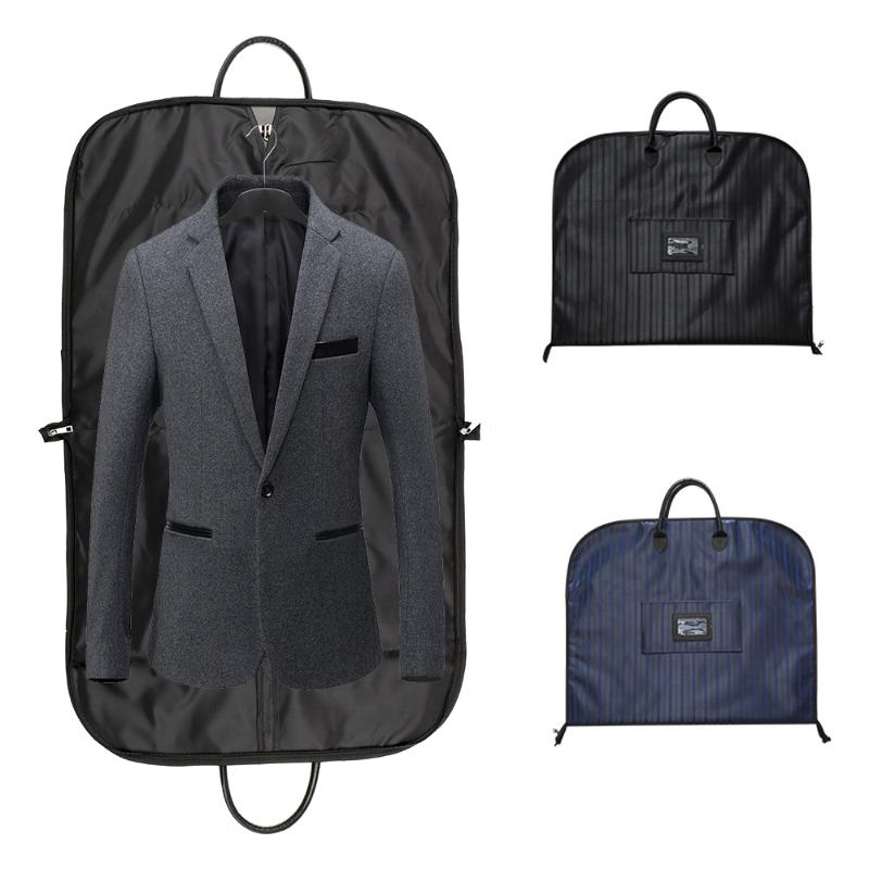 

Portable Men Suit Storage Bag Dustproof Hanger Organizer Clothing Covers Travel Coat Case Clothes Accessories