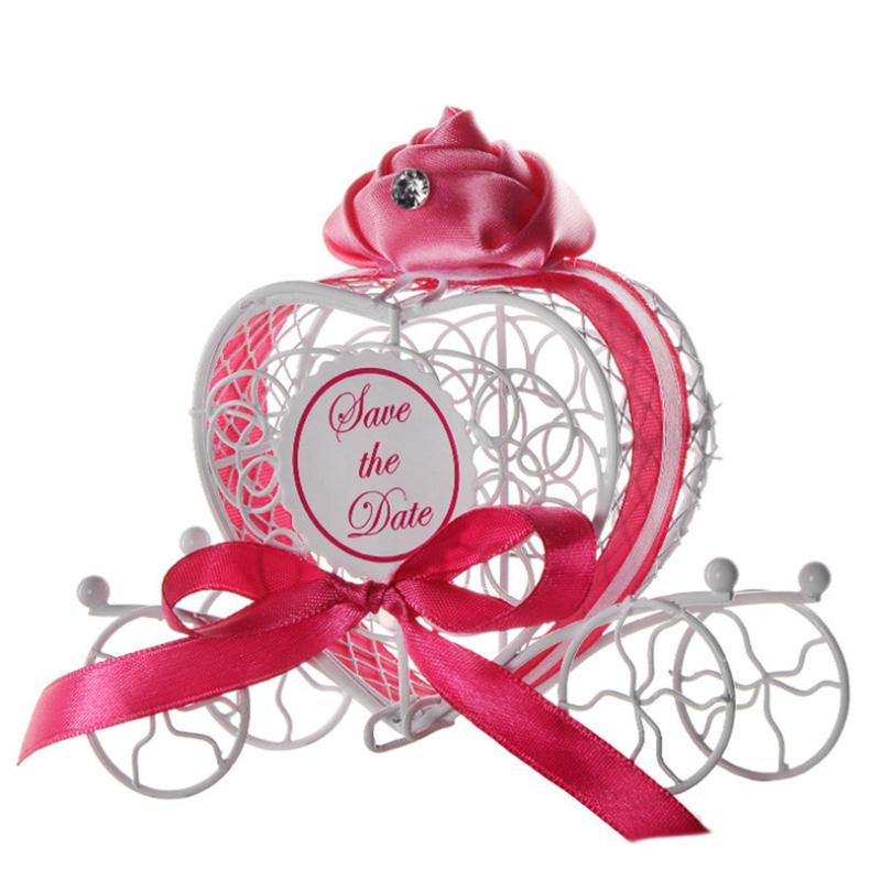 

1pc New Candy Boxes Romantic Carriage Sweets Chocolate Box Wedding Party Favors Jun23 Professional Factory price Drop Shipping