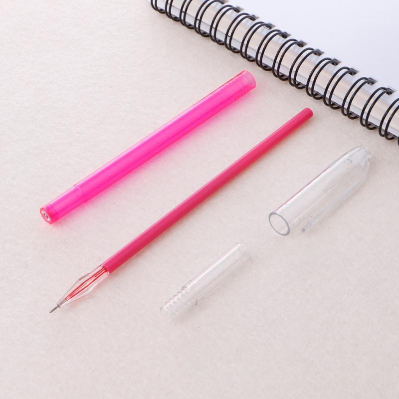 

12Pcs Colorful 0.5mm Gel Ink Pen with Refill Stationery School Office Supplies X3UE1