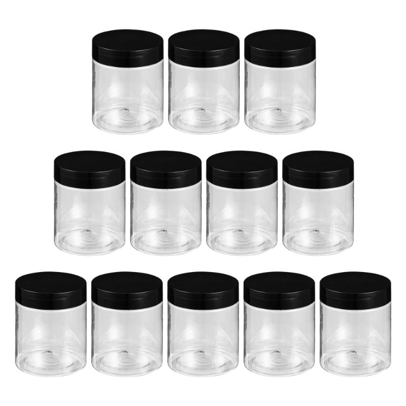 

12pcs 140ml Makeup Facial Cream Jars Lotion Cosmetic Storage Containers