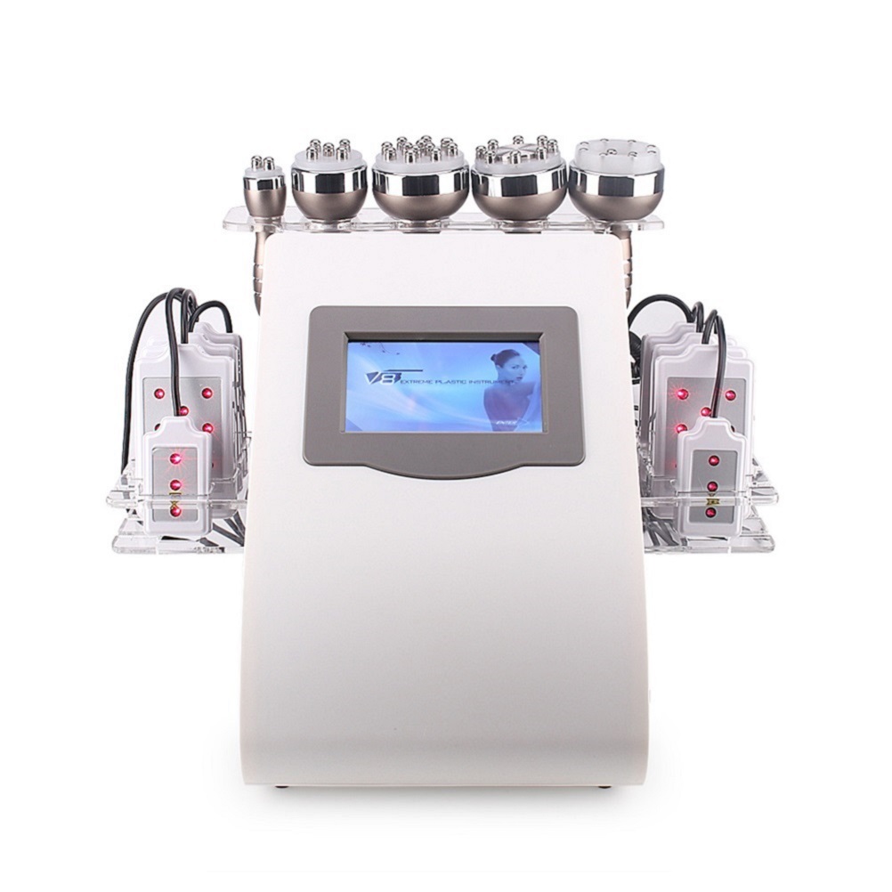 

Professional 6 in 1 40k cavitation ultrasound rf vacuum laser slimming machine