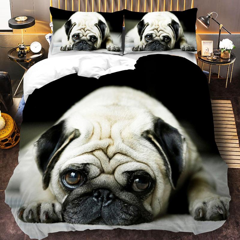 

Animal 3d cute dog custom bedding set quilt cover pillowcase 3pcs  designer designer bedding luxury, Ajw-61