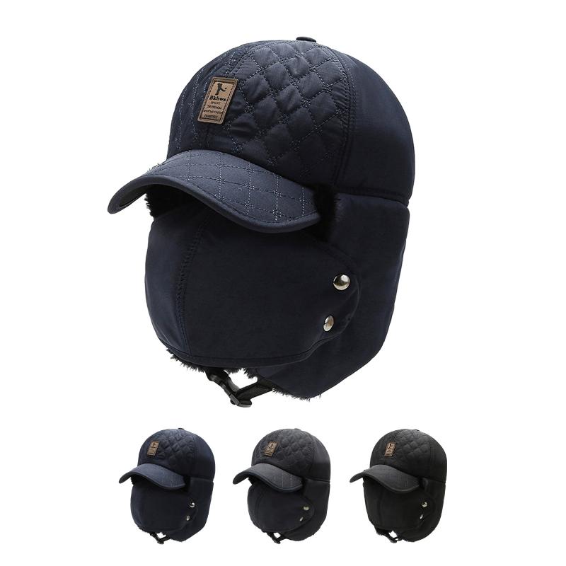 

2020 New Fashion Warm Caps Winter Men Soft Hats Windproof Hood Hat With Face Cover Comfortable Cool Balaclava High Quality