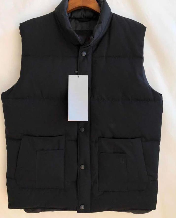 

2020 Brand New Mens freestyle real feather down Winter Fashion vest bodywarmer Advanced Windstopper Waterproof Fabric, White