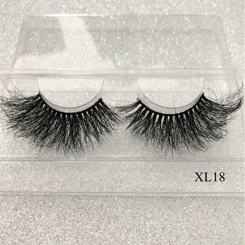 

Buzzme Real Mink Eyelashes 30mm Only Tray Long Lasting Lashes Dramatic Volume Eye Lash Extension Thick Messy 3D False Eyelash