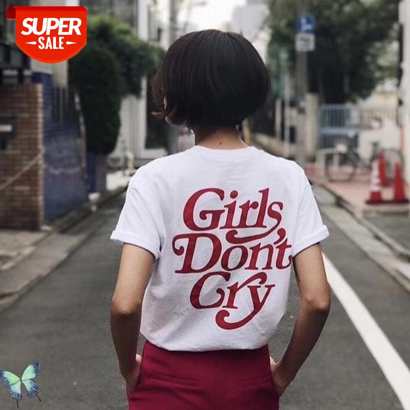 

Girls Don't Cry Human Made T Shirt Men's Fashion Red Letters Print Human Made T-shirt Tshirts #Pc0B, White;black