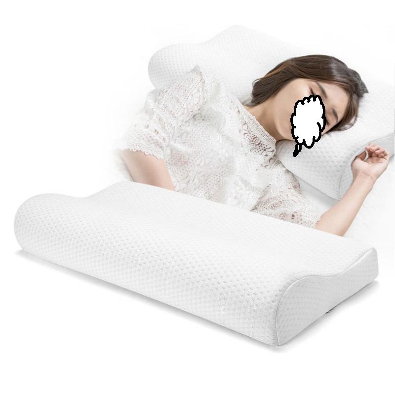 

Orthopedic Sleep Pillow Bamboo Charcoal Magnetic Interlining Memory Foam Protect Cervical Relieve Pain for Adult
