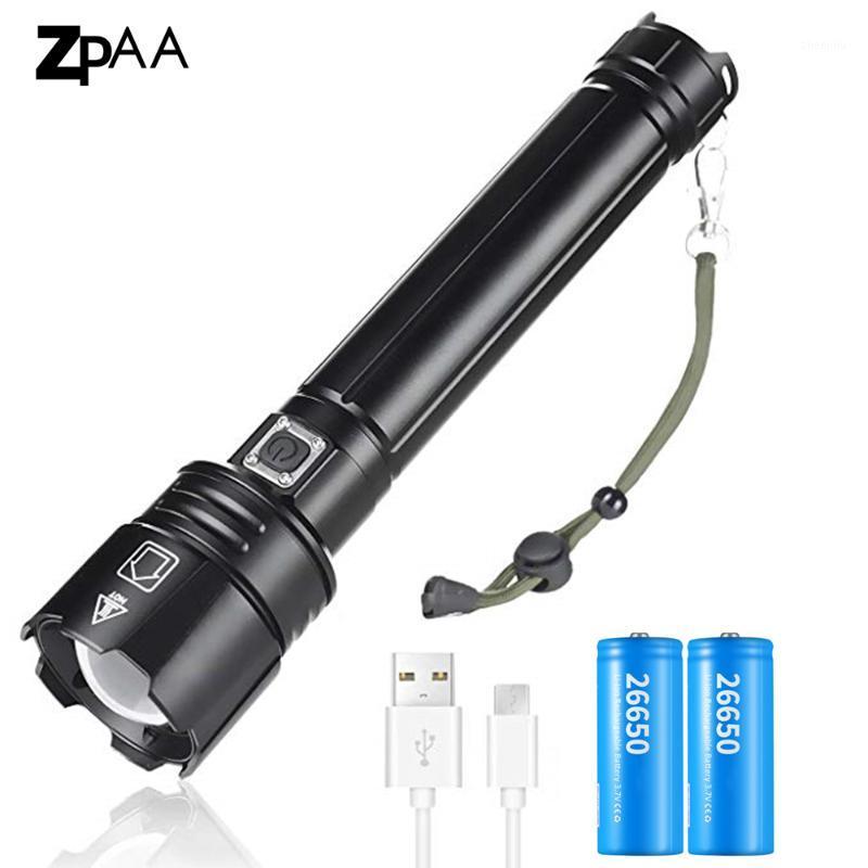 

Most Powerful XHP90.2 XHP70.2 XHP50 LED Rechargeable USB Zoomable Torch 18650 26650 Hunting Lamp for Camping Fishing1