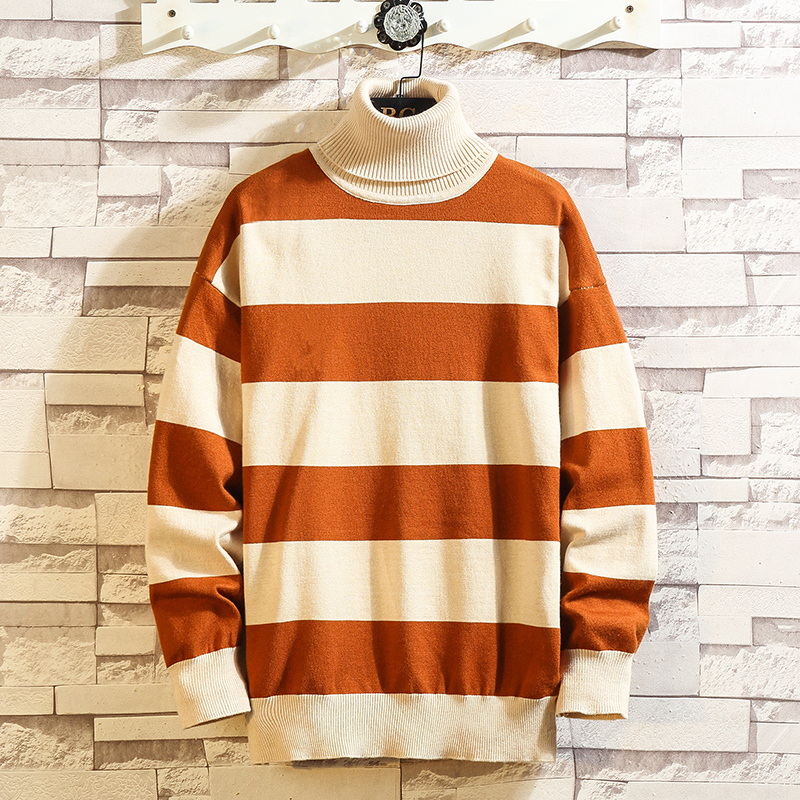 

Christmas mesh long sleeves striped men shirts winter clothes 2020 casual Japanese designer style oversize pullovers, M103 c