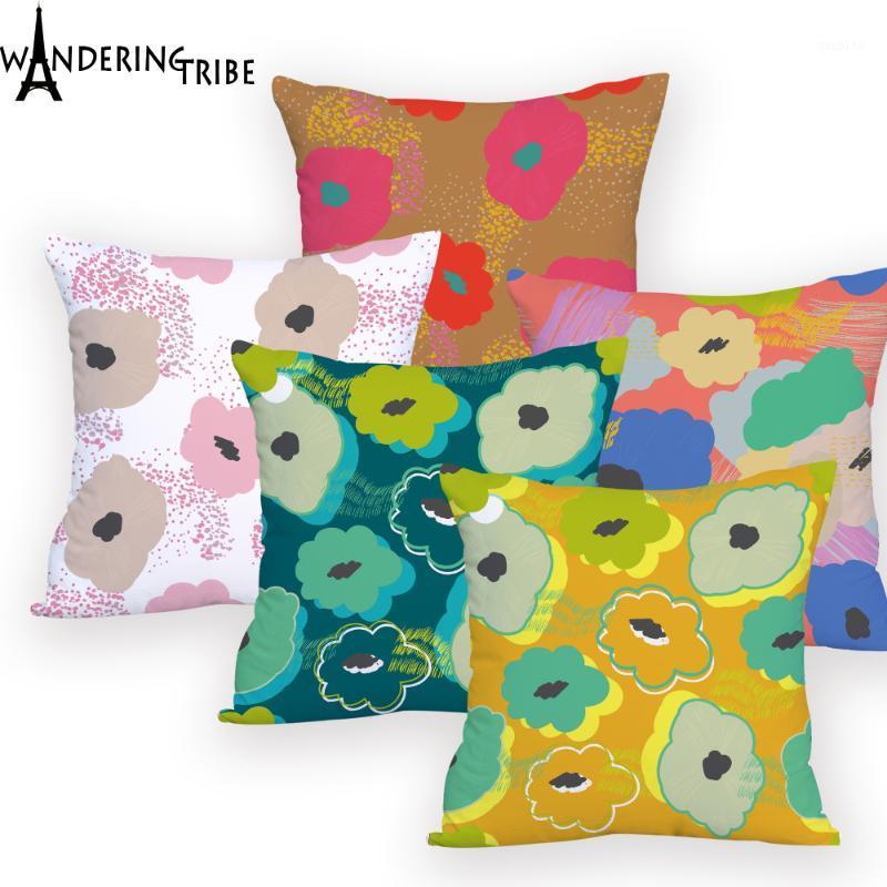 

Geometirc Cover Cushion for Sofa Chair Decorative Photo Cushion Covers Plant Pillow Cover Rectangular for Sofa Printed1, L1003-6