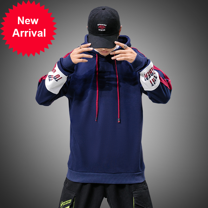 

Lbl hoodies spring fall long sleeve shredded shirts of men' women streetwear unisex man with hoodie clothes on, Xuve2726 blue