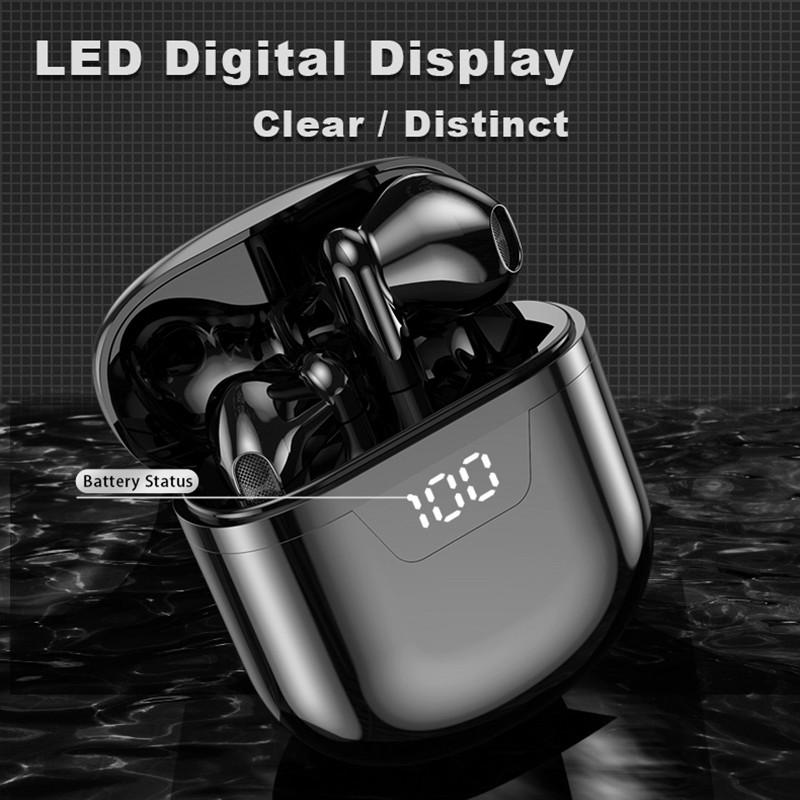 

G03 TWS Bluetooth 5.0 Earphones Wireless Headphone 9D Stereo Sports Waterproof Earbuds Headsets With pk i90000 Pro i90000 Max, Black