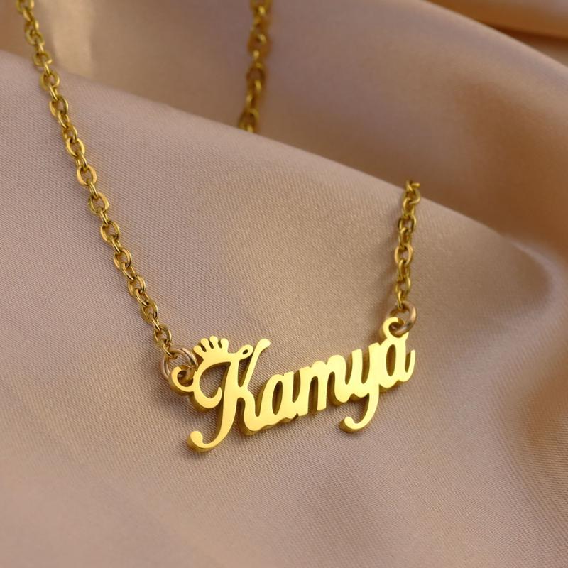 

Christmas Gift Cute Classic Princess Style Name Necklace