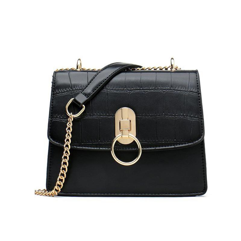 

2021 New Fashion Women Flap Messenger Bag PU Leather Chains Shoulder Bags Elegant Handbags Lady Black Luxury Designer Handbag, Beige