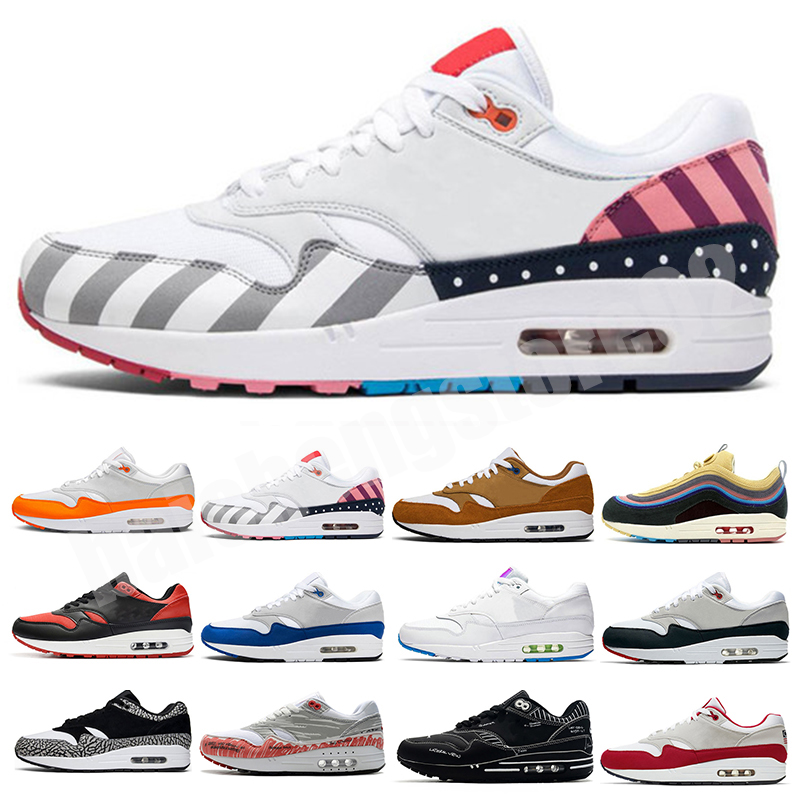 

2021 Top Quality 87 Running Shoes Fashion 87 Zapatillas Deporte Mujer Femme Breathable Men Women Trainers Shoes 36-46, Color 18