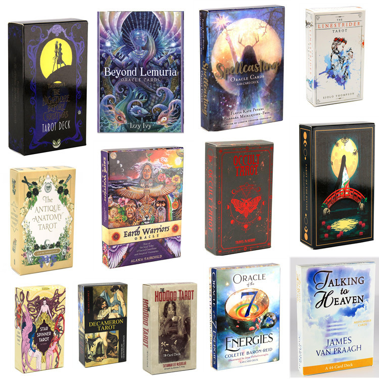 

A lot of Styles Tarots game Witch Rider Smith Waite Shadowscapes Wild Tarot Deck Board Cards with Colorful Box English Version