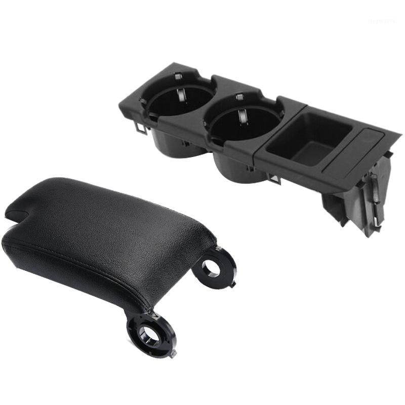 

Car Center Console Leather Armrest Cover Cup Holder Coin Tray Storage Box for E46 3 Series 1998-20061