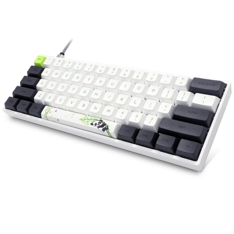 

Skyloong SK61 Mechanical Keyboard RGB Backlit Gateron Switch Gaming Keyboard PBT Keycaps for Computers
