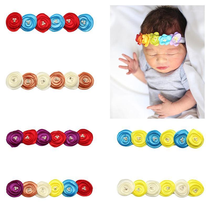 

Fashion Lovely Girls Flowers Elastic Hairband Headbands Hair Band Chifflon Flowers Hair Accessories Photo Wear1