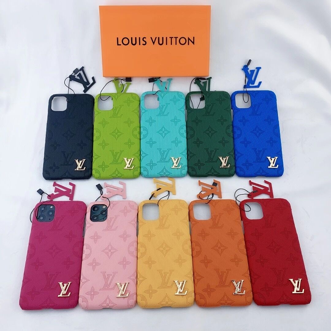 Luxury Designer Brand H Phone Case For iPhone 12Pro 11 XS Max XR X 7 8 Plus Leather Cover-image-615896087
