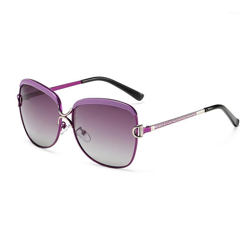 

Sunglasses 2021 Women Design Gradient Polarized Lenses Round Butterfly 8702 UV400 Protection Eyewear1