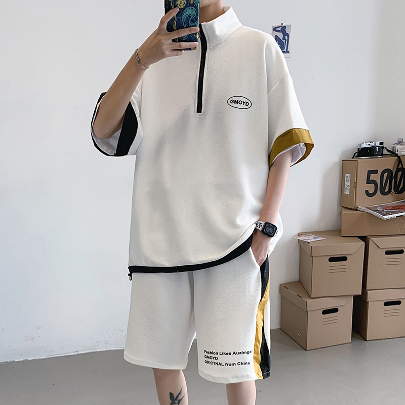 

New 2021 Tracksuits Men's Sport Suit Running Sets Clothes Sports Joggers Training Gym Fitness Man Set t Shirt + Short Pants W6vm, 822 b