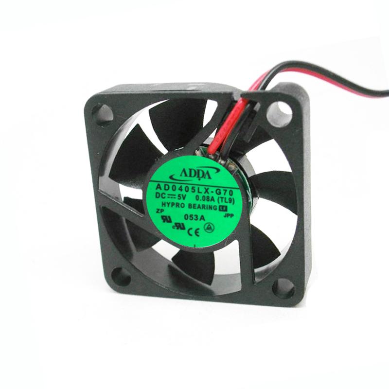 

ADDA AD0405LX-G70 DC 5V 0.08A 4cm 40x40x10mm quiet mini silent axial cooling fan