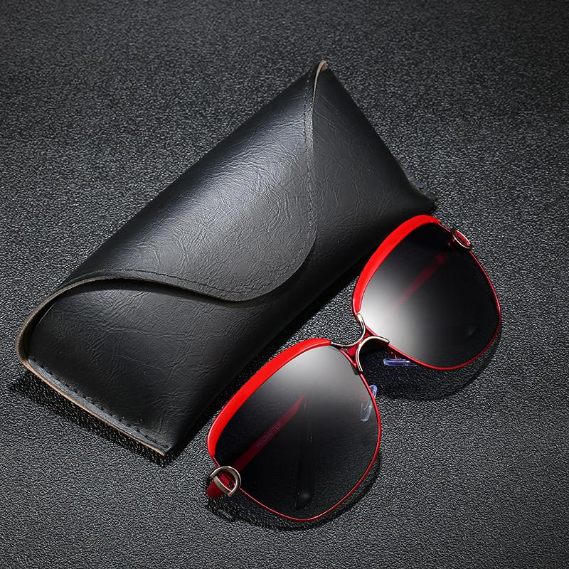 

BINGKING Fashion Women Sunglasses High Quality Polarized Glasses 5 Colors Square Oversized 8702 UV400 Protection Eyewear